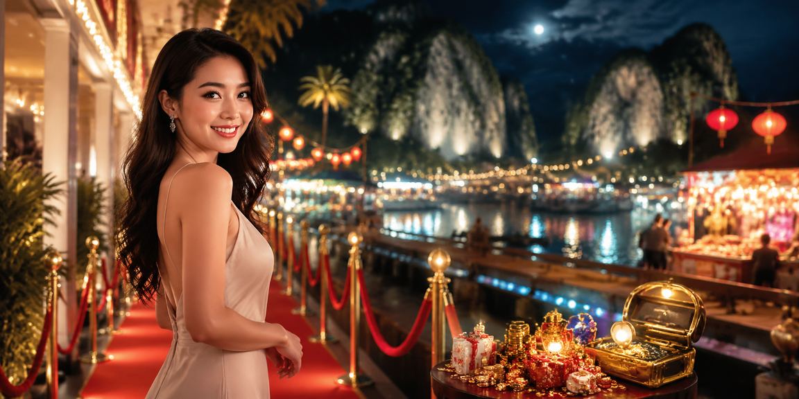 Sports betting and entertainment atmosphere in Ipoh, with a vibrant local festive theme