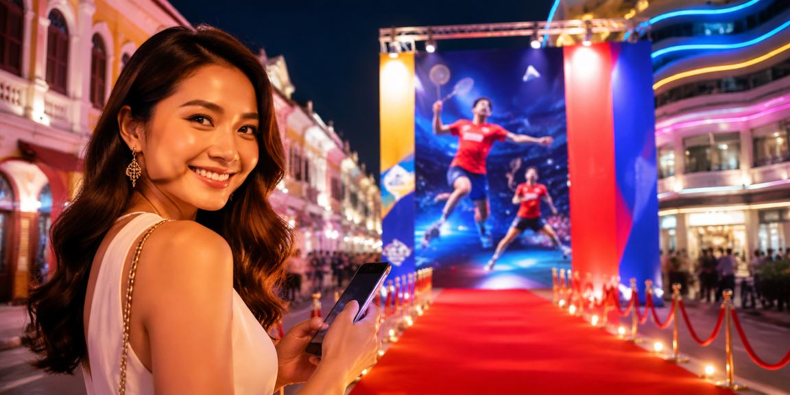 Mobile casino in Penang delivering a premium experience through your smartphone with a sleek, modern interface